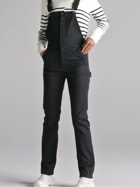 G-Star Slim Women’s Denim Black Overalls size‎ XS